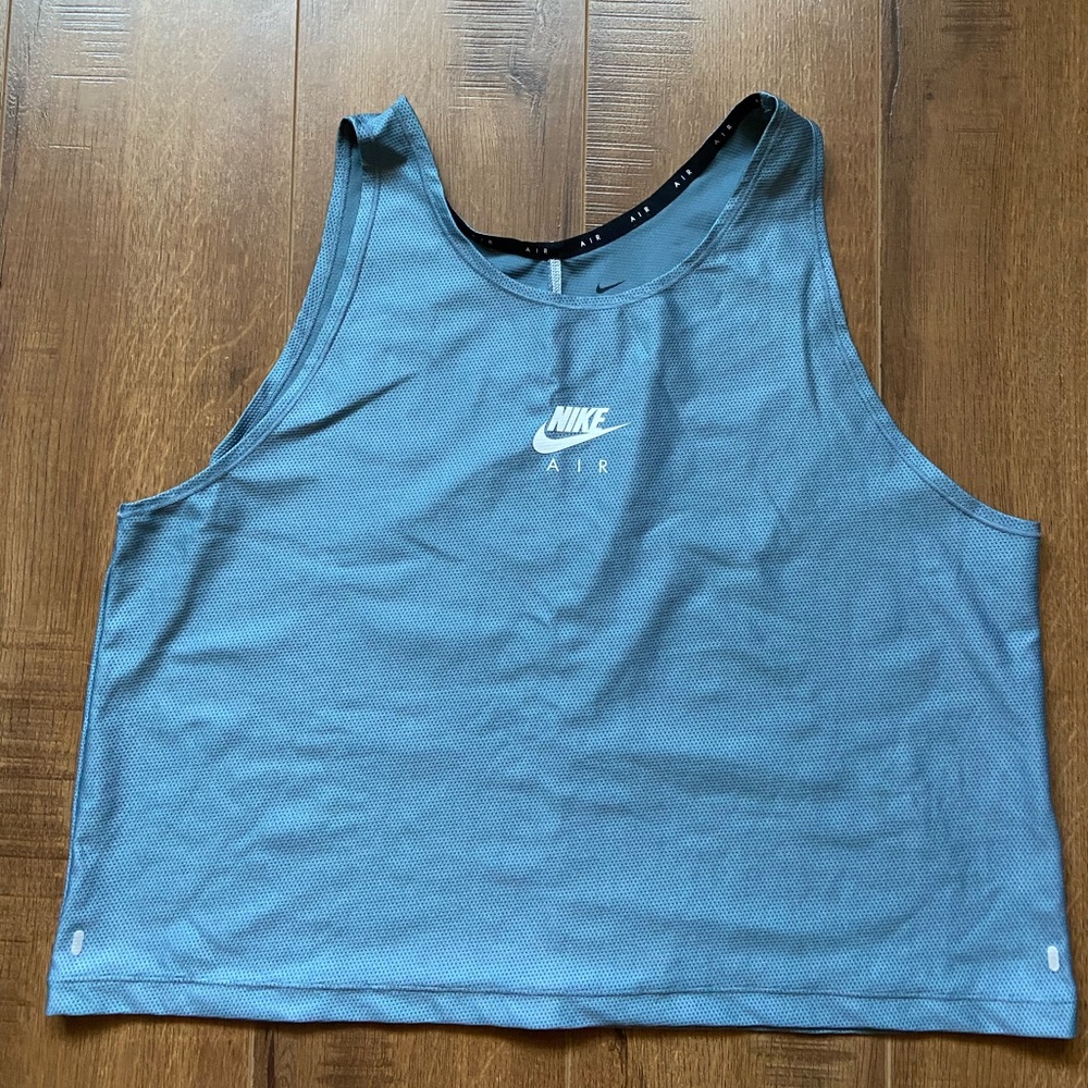 Nike Blue Crop Top